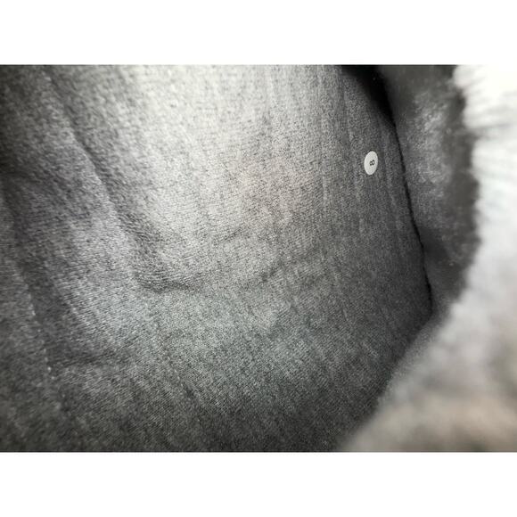 Lululemon Calm & Cozy full zip Jacket in heathered medium gray size 8 - Picture 8 of 12